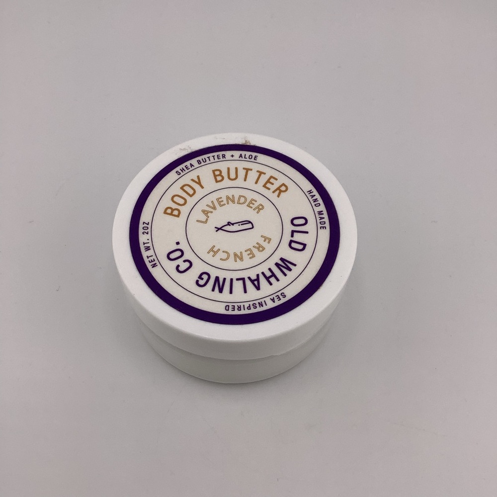 New Old Whaling Co. French Lavender Body Butter Shea Butter & Aloe 2 Oz